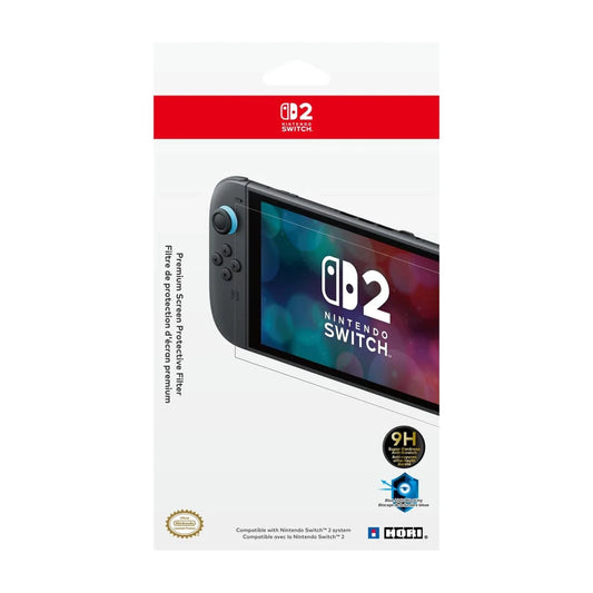 Hori - Premium Screen Protective Filter For Nintendo Switch 2 - Transparent 4961818041080