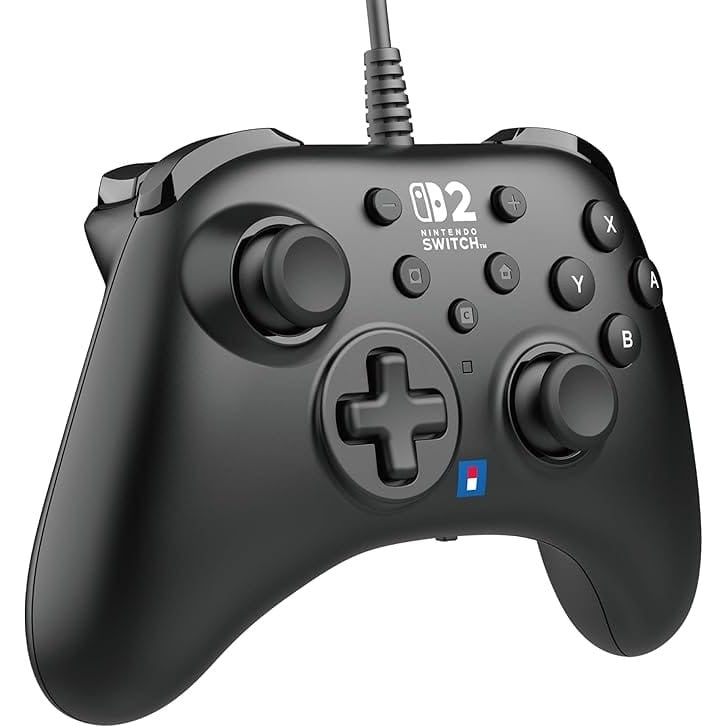 HORIPAD Turbo Black Nintendo Switch 2 Wired Controller 4961818039810