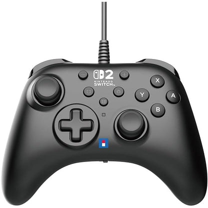 HORIPAD Turbo Black Nintendo Switch 2 Wired Controller 4961818039810