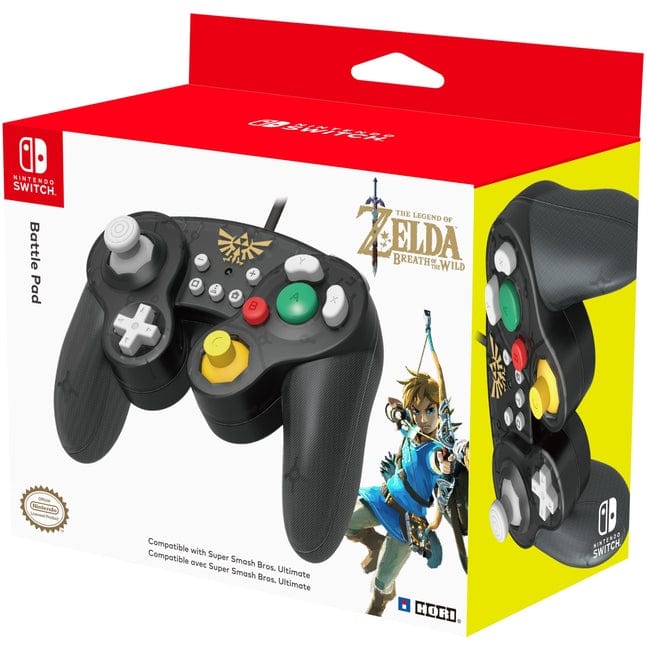 SUPER SMASH BROS GAMEPAD ZELDA 873124007169