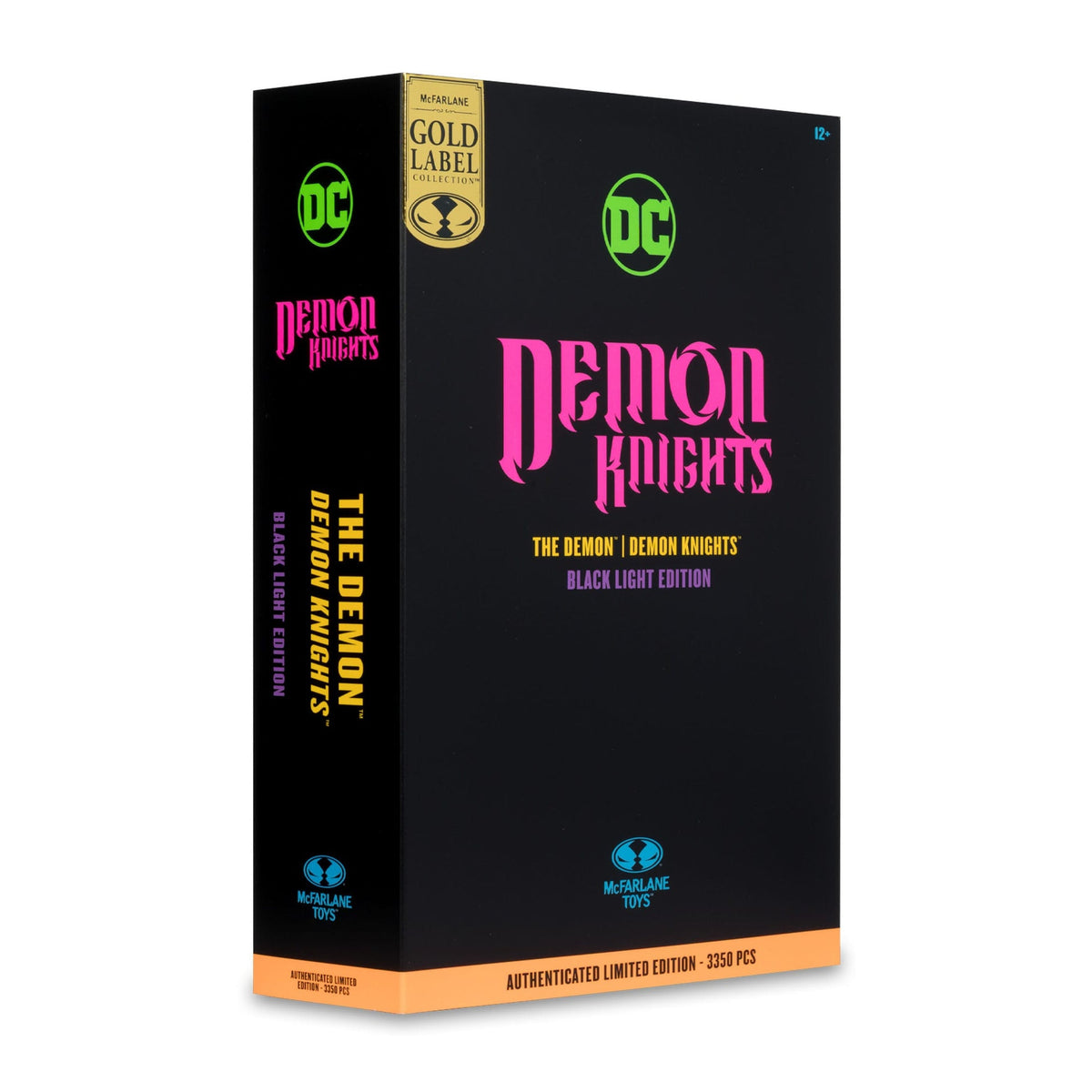 McFarlane Toys DC Multiverse The Demon (Demon Knights) Black Light Edition Gold Label 7-Inch Action Figure