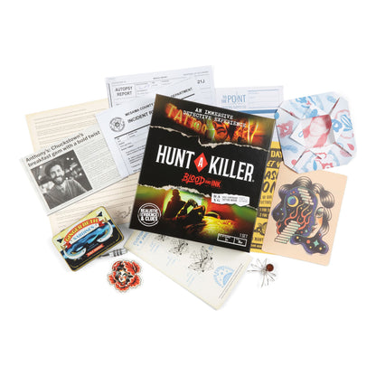 Hunt A Killer Blood & Ink Murder Mystery Game 810192982387