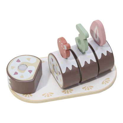 I'm Toy Wooden Swiss Roll Pretend Play Set