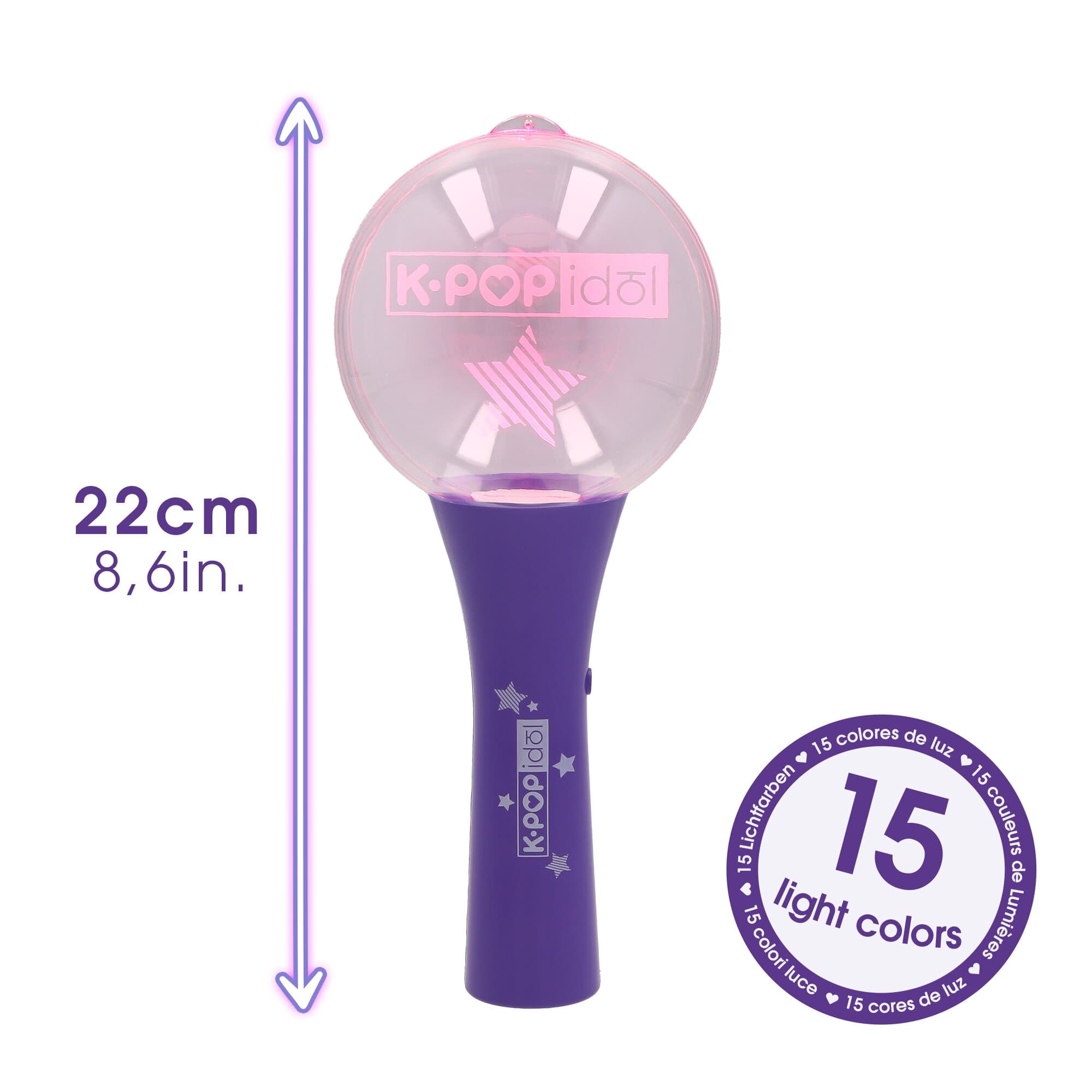 K-Pop Idol Light Stick with Multicolour LED Lights 8421134930308