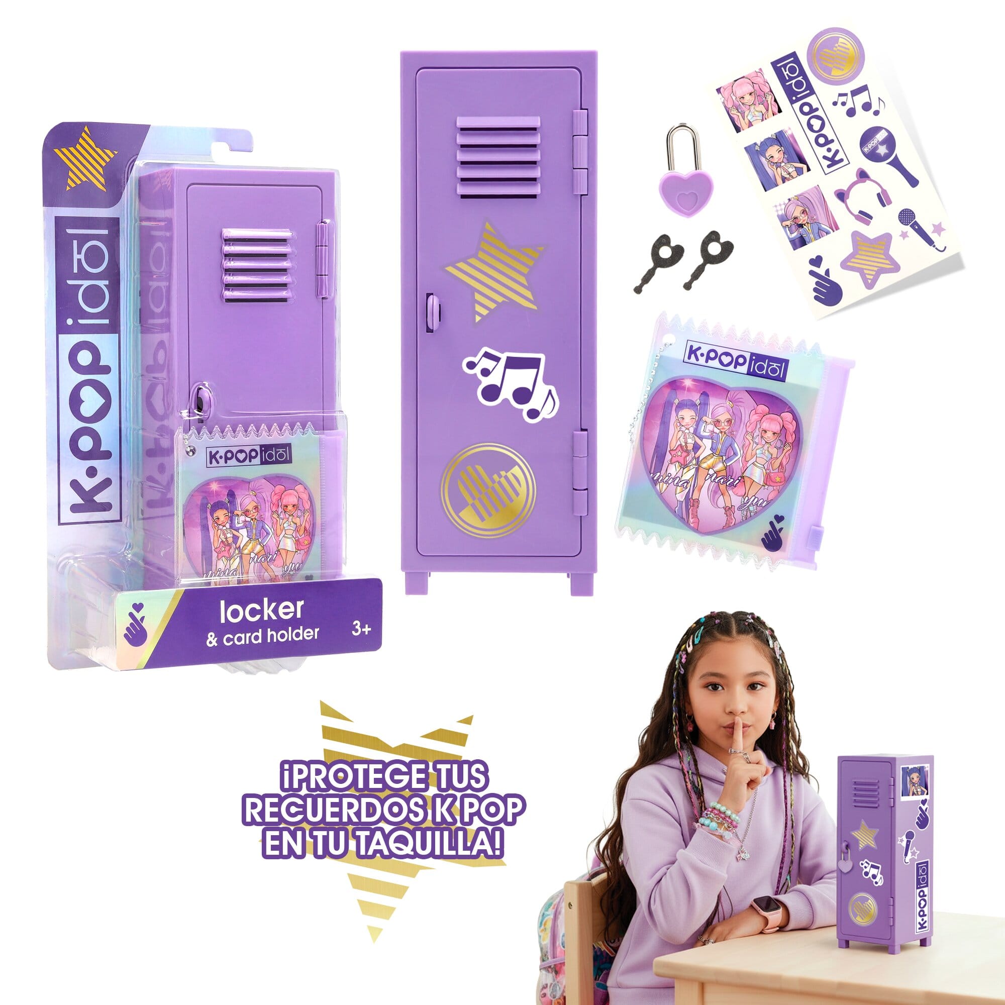 K-Pop Idol Locker & Card Holder Set
