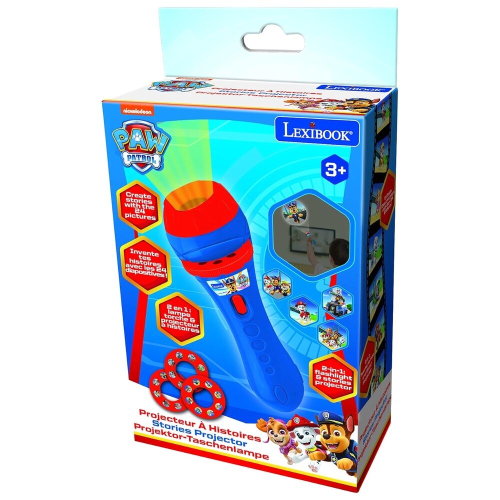Lexibook Paw Patrol Stories Projector and Torch Light