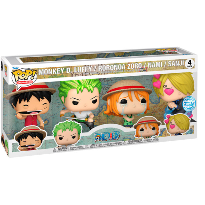 Funko Pop! Vinyl One Piece 4 Pack