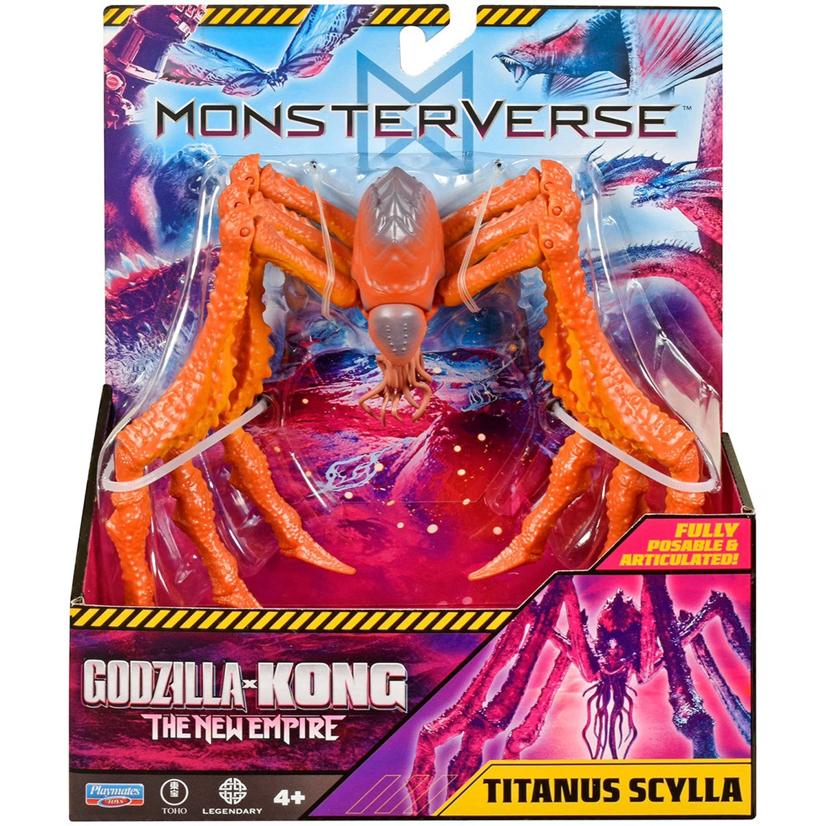 Godzilla Monsterverse Titanus Scylla 6-Inch Action Figure