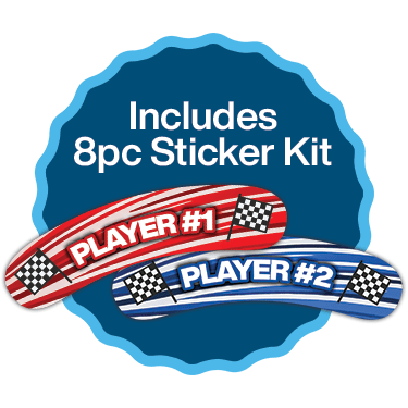 iMP Tech Twin Steering Wheel Pack with Sticker Kit for Nintendo Switch & Switch 2