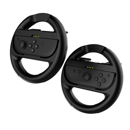 iMP Tech Twin Steering Wheel Pack with Sticker Kit for Nintendo Switch & Switch 2