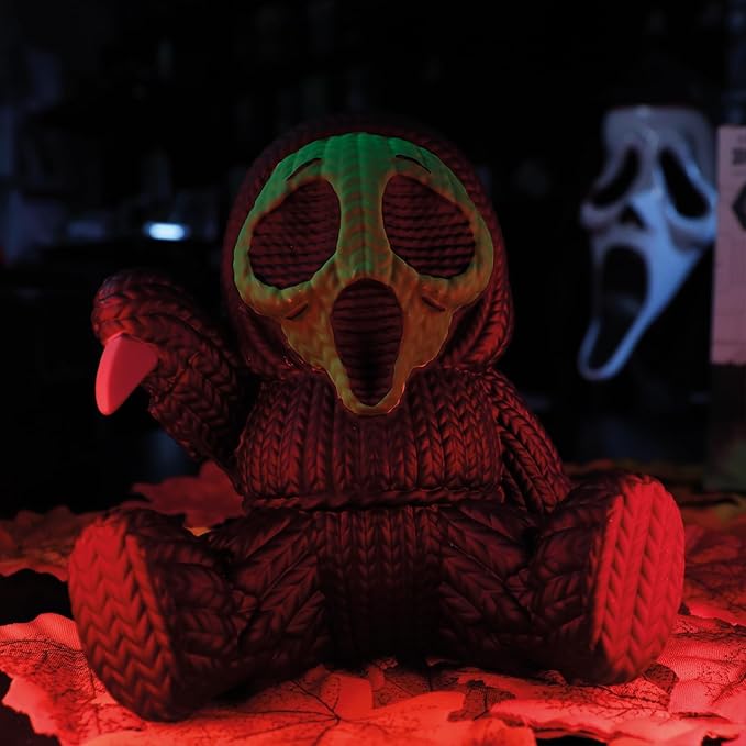 Hmbr Scream Ghost Face Green Collectible Figure 0818730022557