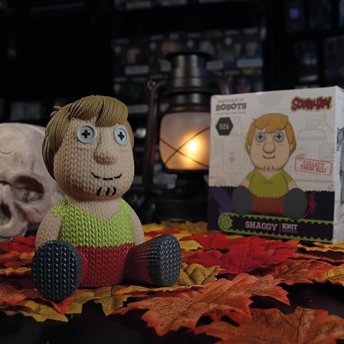 Scooby-Doo Shaggy Handmade By Robots Collectible Vinyl Figure 0818730021222