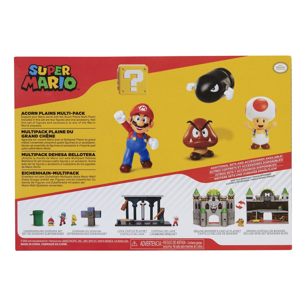 Nintendo Super Mario 2.5in Diorama Assortment 192995406179