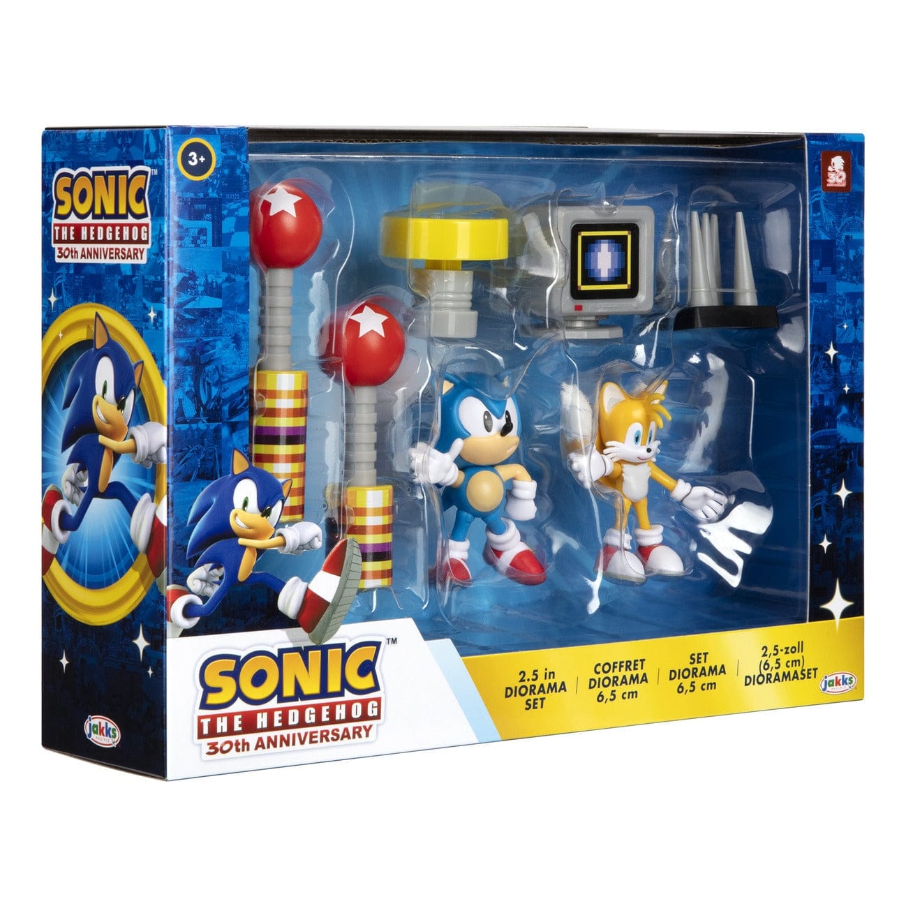 Sonic 2.5in Figure Diorama Set 192995409255