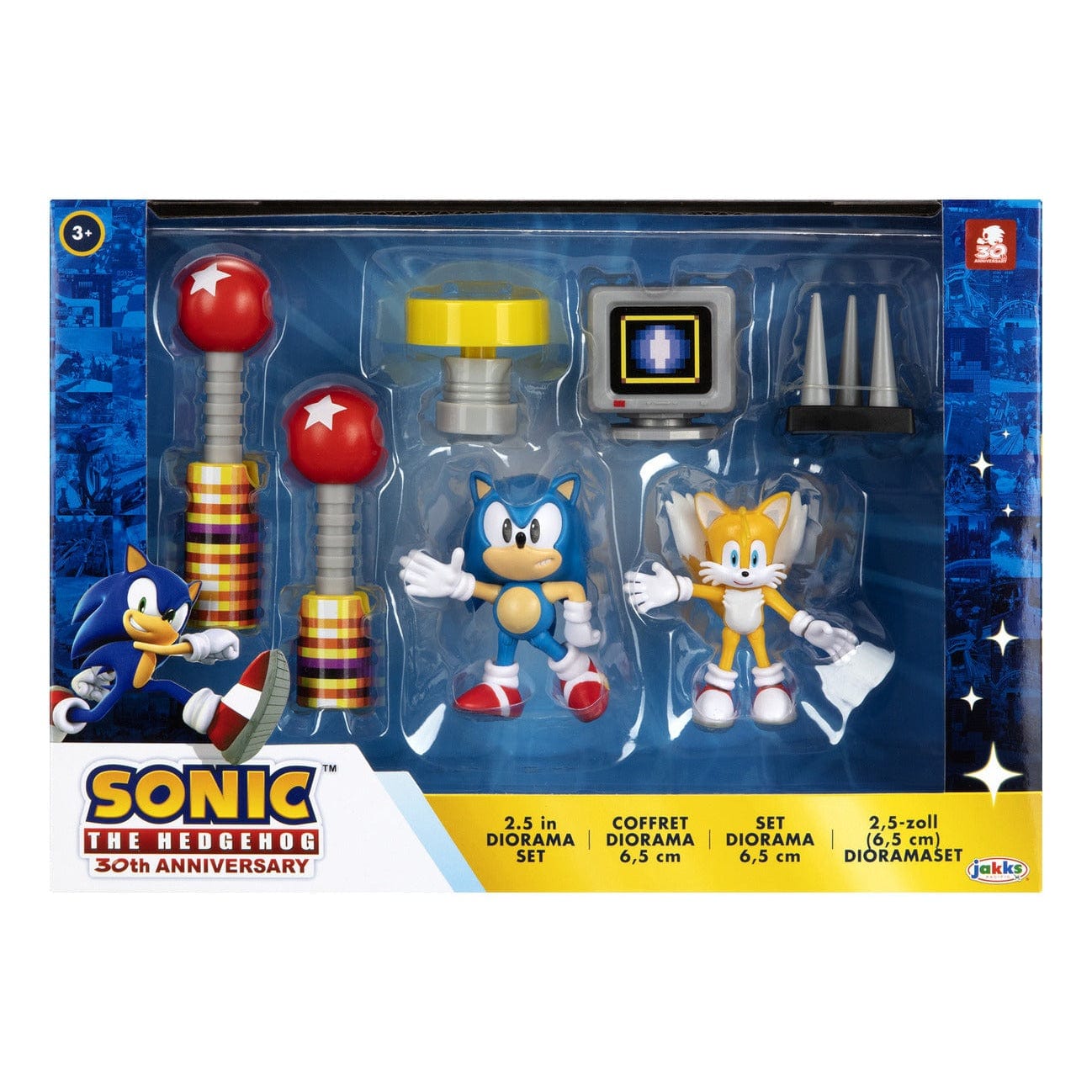 Sonic 2.5in Figure Diorama Set 192995409255