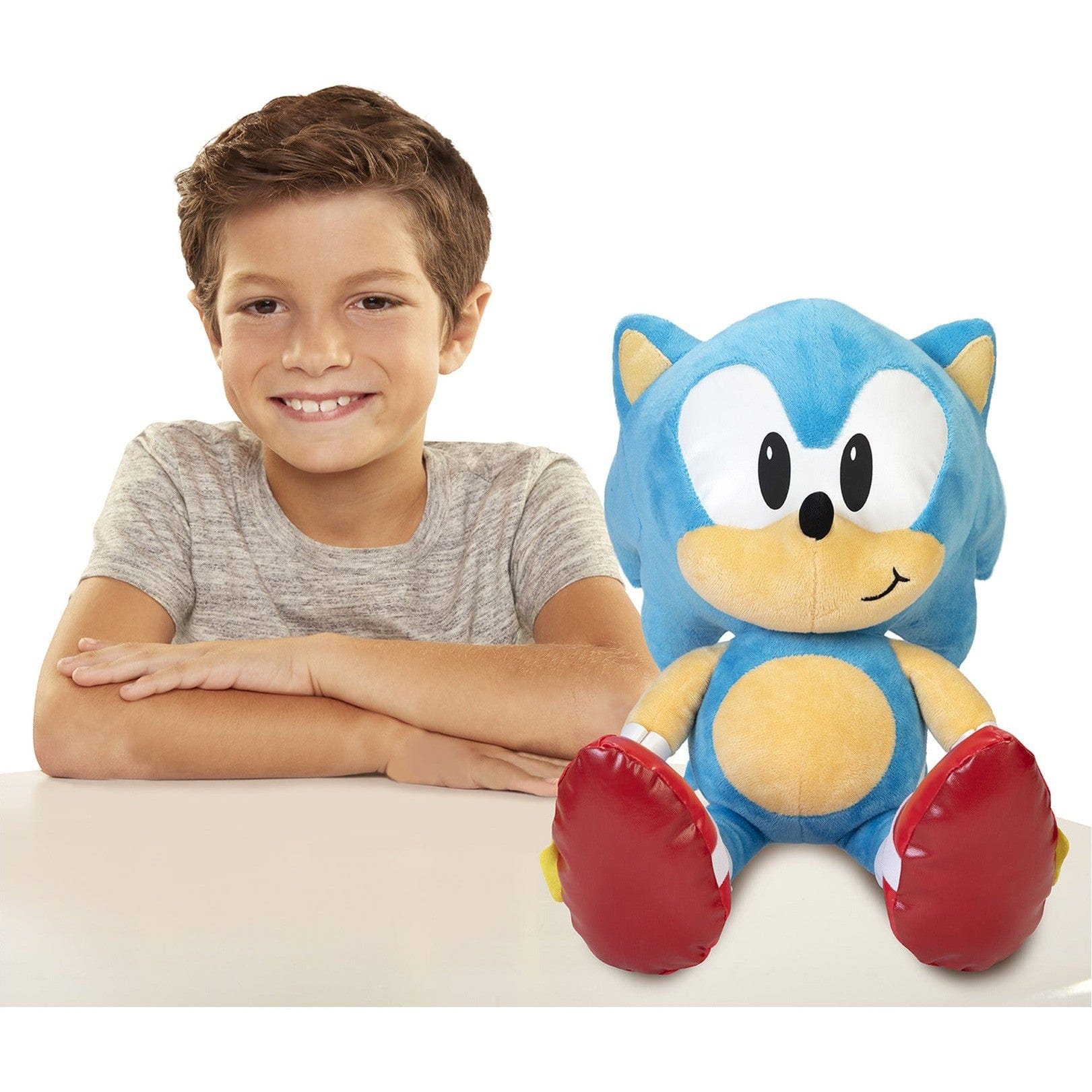 Sonic Jumbo Plush Sonic - Soft 24 Inch Toy | Lennie's Toys