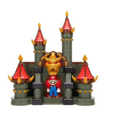 Super Mario Bros. Wonder Deluxe Bowser Jr. Castle Battle Playset