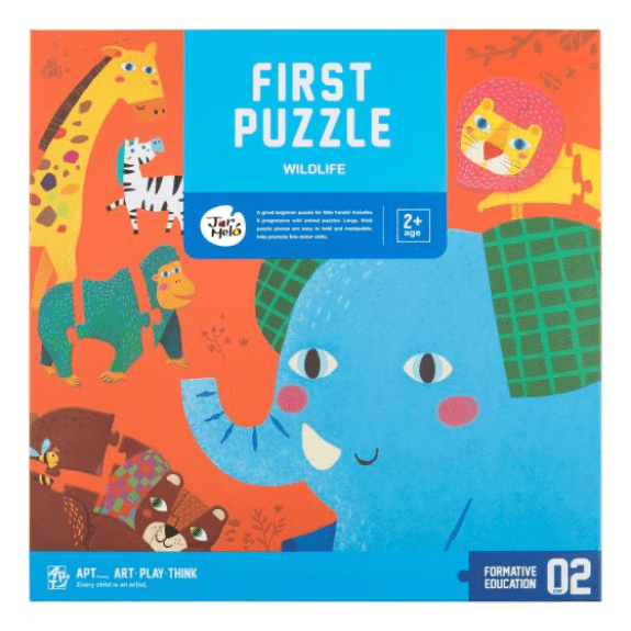 Jar Melo's My First Puzzle Set - Wildlife Animals 5060462692484