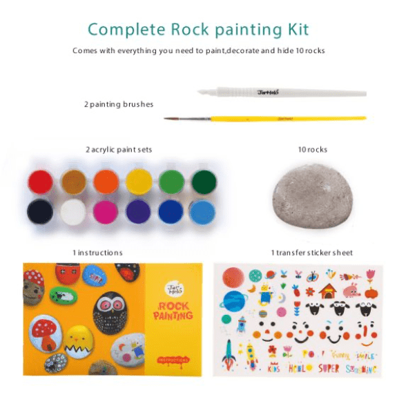 Jar Melo's Rock Painting 5060462691371