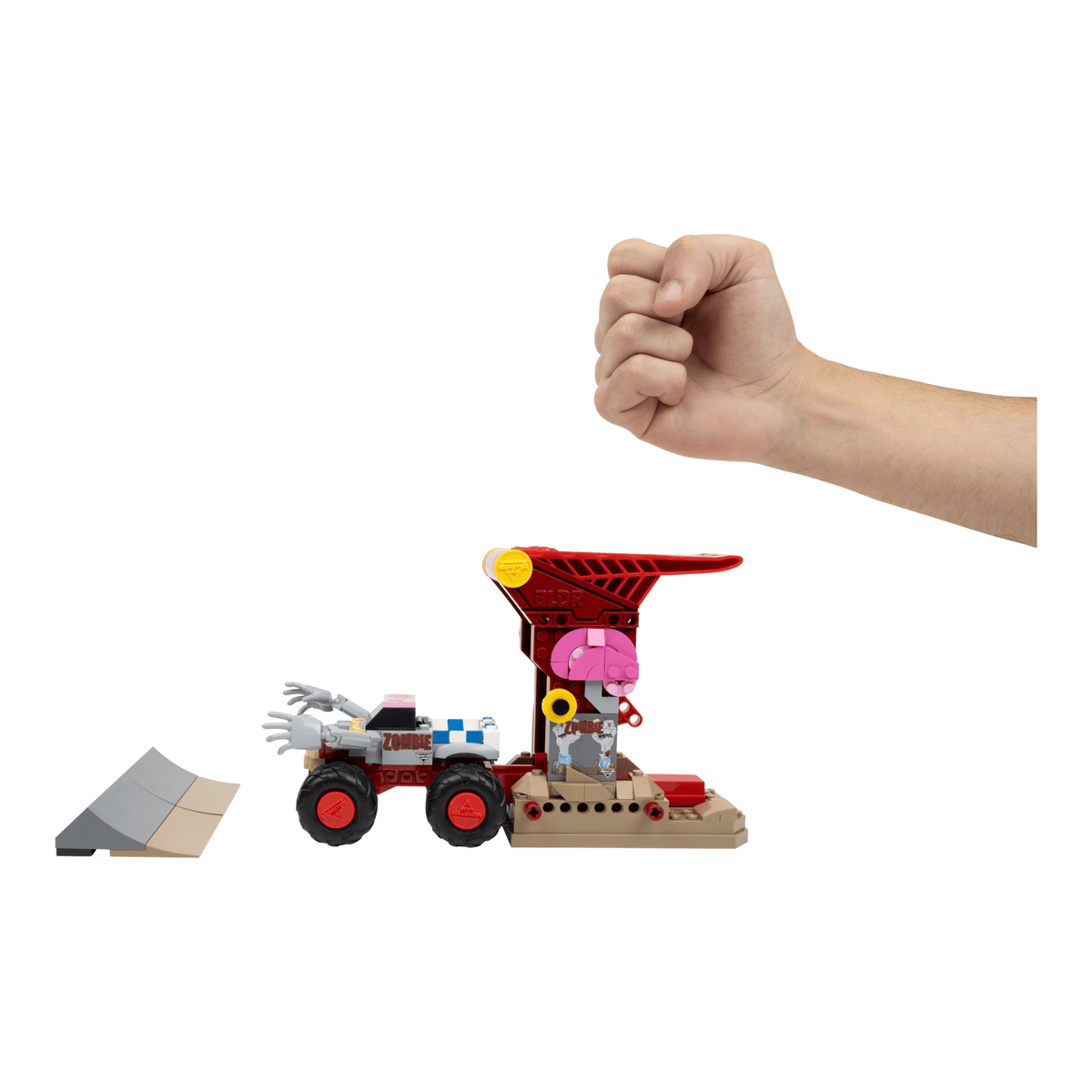 BLDR Monster Jam Zombie Smash & Launch Building Set 191726991069