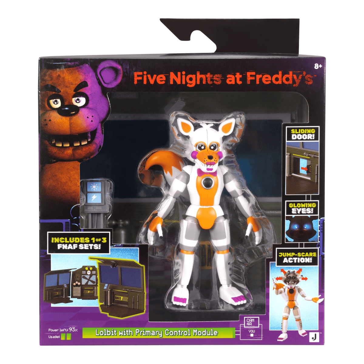 Five Nights at Freddy's Lolbit with Primary Control Module Figure Set