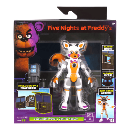 Five Nights at Freddy's Lolbit with Primary Control Module Figure Set