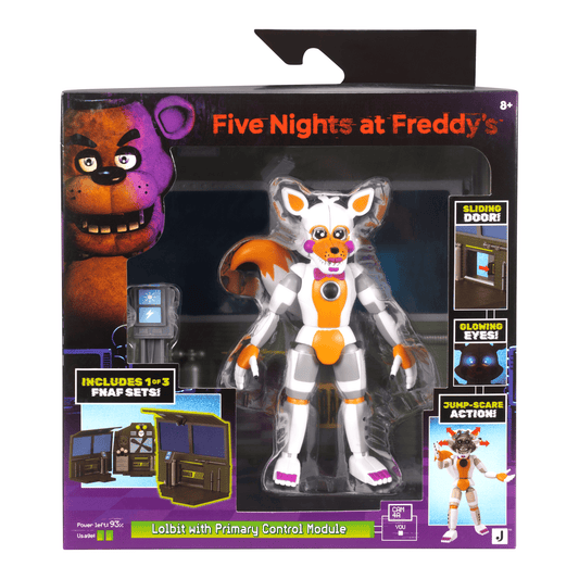 Five Nights at Freddy's Lolbit with Primary Control Module Figure Set