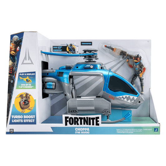 Fortnite Chopper The Seven & Triggerfish Action Figure Set