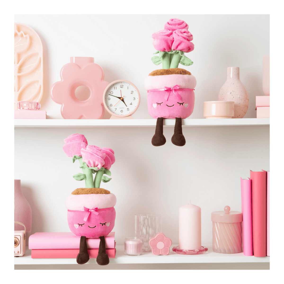 Greenhouse by Russ 12-Inch Valentine Roses Plush 191726043317