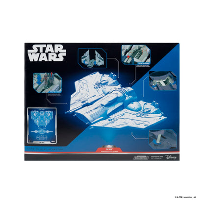 Jazwares Star Wars Micro Galaxy Squadron The Hex 9-Inch Vehicle with 2 Micro Figures 191726025009