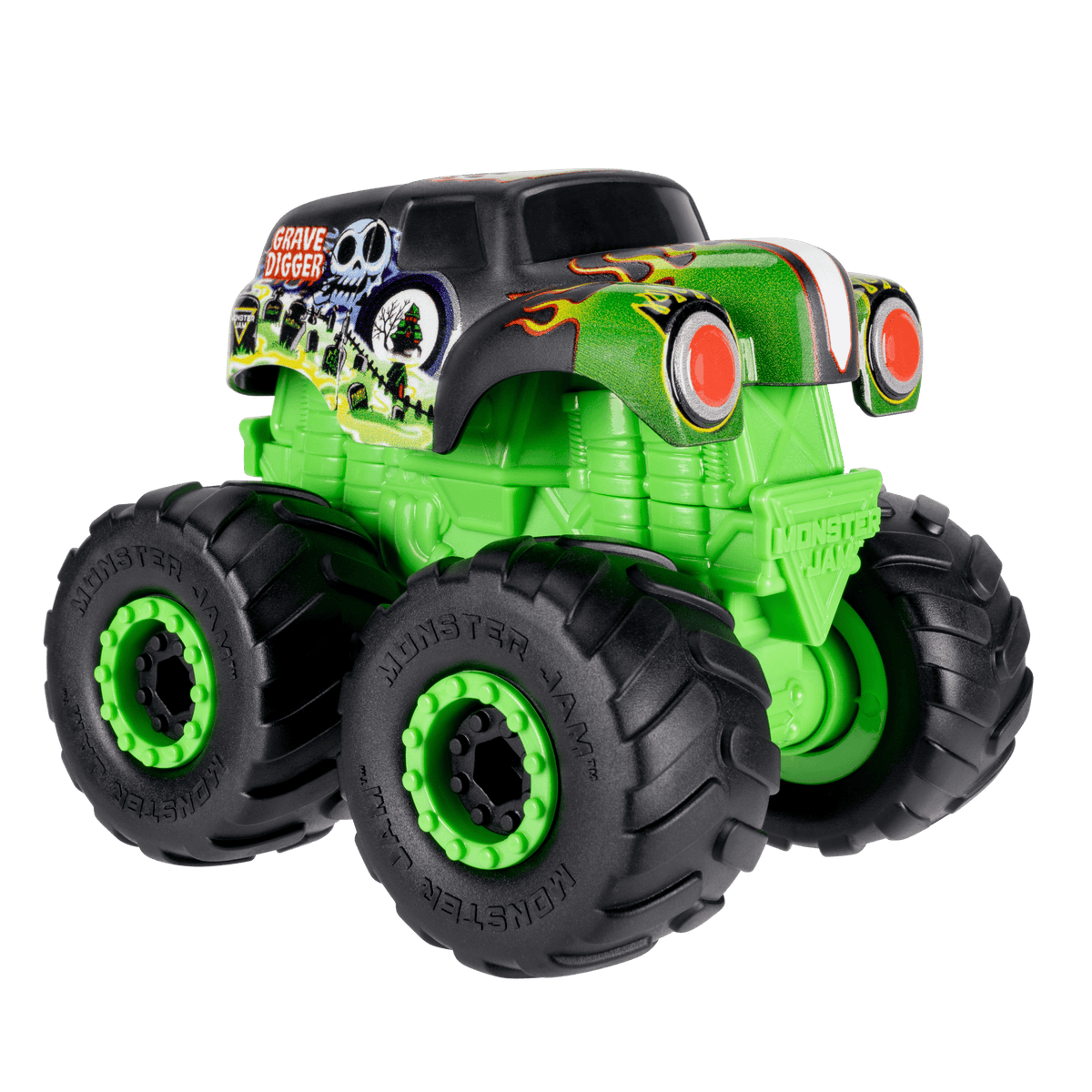 Monster Jam Grave Digger Monstruction Truck 5-Inch Buildable Vehicle 191726033134