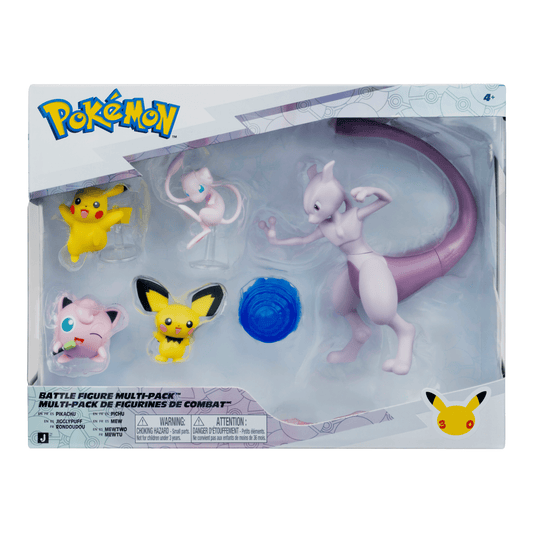 Pokémon 30th Anniversary Battle Figure 5-Pack 191726997580