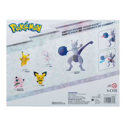 Pokémon 30th Anniversary Battle Figure 5-Pack 191726997580
