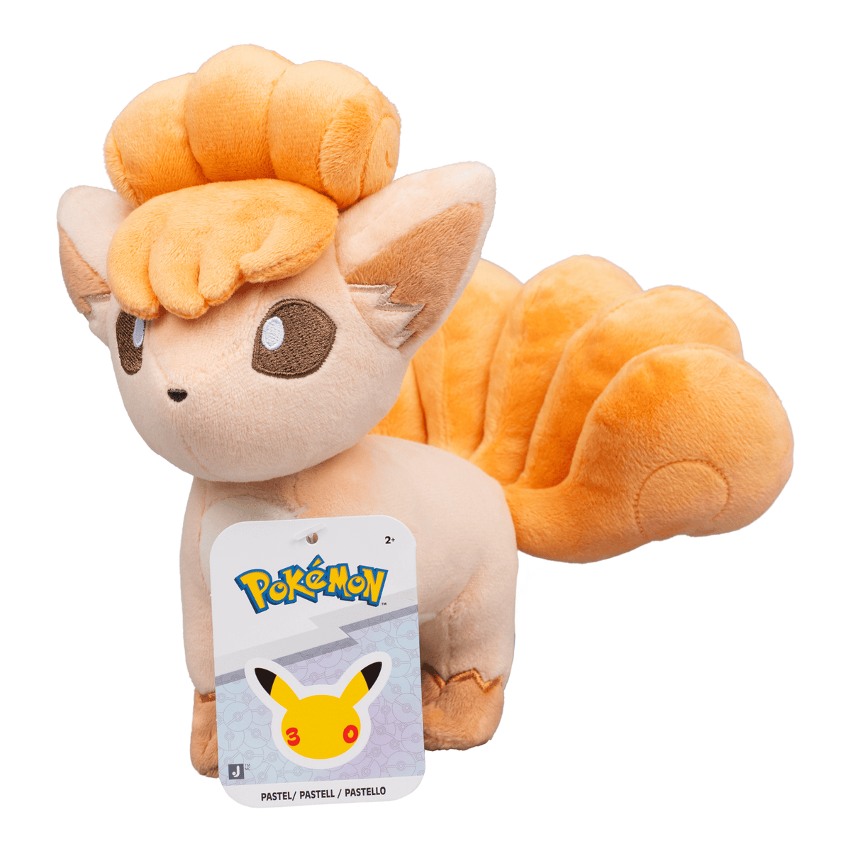 Pokémon 30th Anniversary Pastel Vulpix Plush 8 Inch 191726957331