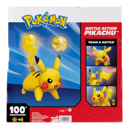 Pokémon Deluxe Electro Ball Pikachu Figure with Light FX 191726945468