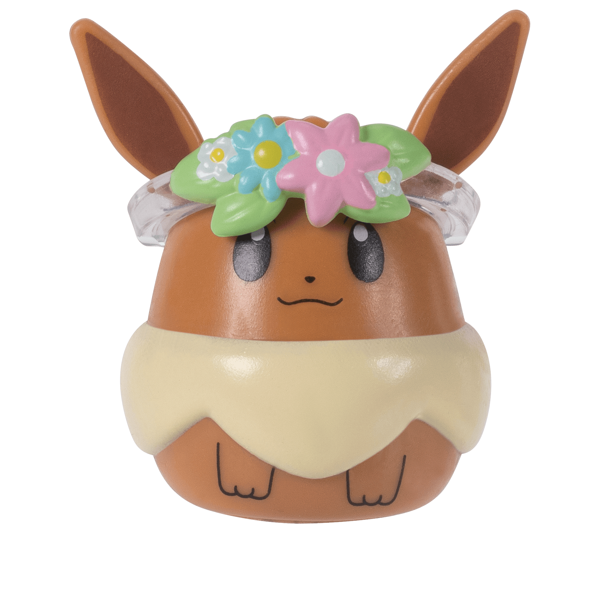 Pokémon Squish-a-longs 4-Pack – Eevee, Chansey, Togepi & Rowlet