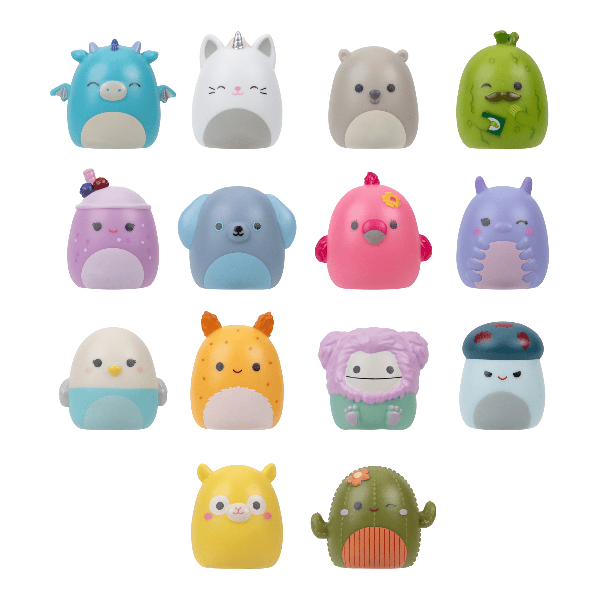 Squish-A-Longs by Squishmallows Mini-Squish 14-Pack Style 2 Wave 7
