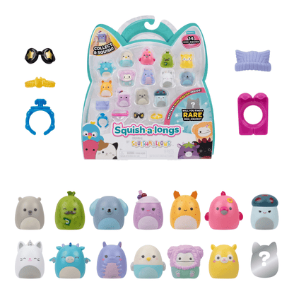 Squish-A-Longs by Squishmallows Mini-Squish 14-Pack Style 2 Wave 7