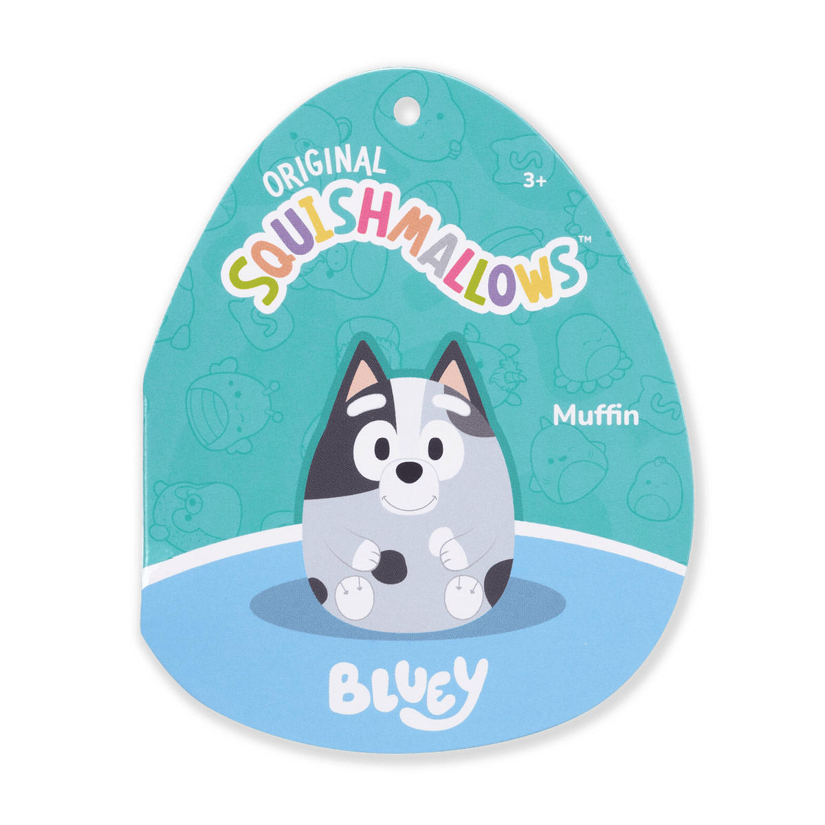 Squishmallows Bluey 10-Inch HugMees Plush