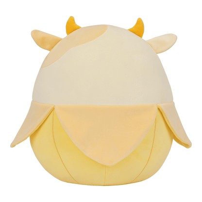 Squishmallows Bowman Banana Cow Plush 30cm