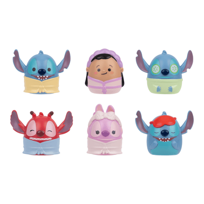 Squishmallows Disney Stitch Squish-a-longs Mini-Squish 6-Pack Style 3 Wave 1