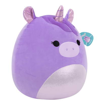 Squishmallows Elowen Purple Unicorn Plush 40cm 191726093046