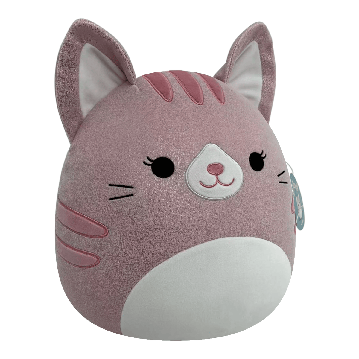 Squishmallows Laura Pink Tabby Cat 12-Inch Plush