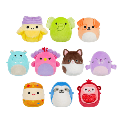 Squishmallows Micromallows 2.5-Inch Plush 10-Pack 191726902737