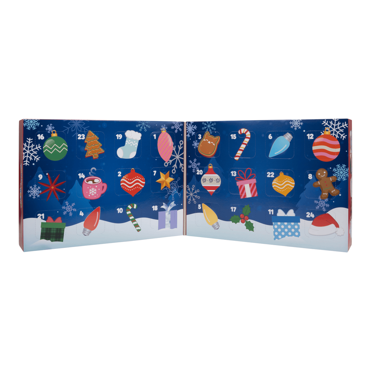 Squishmallows Micromallows 24-Day Holiday Advent Calendar – 24 Mini Plush Toys