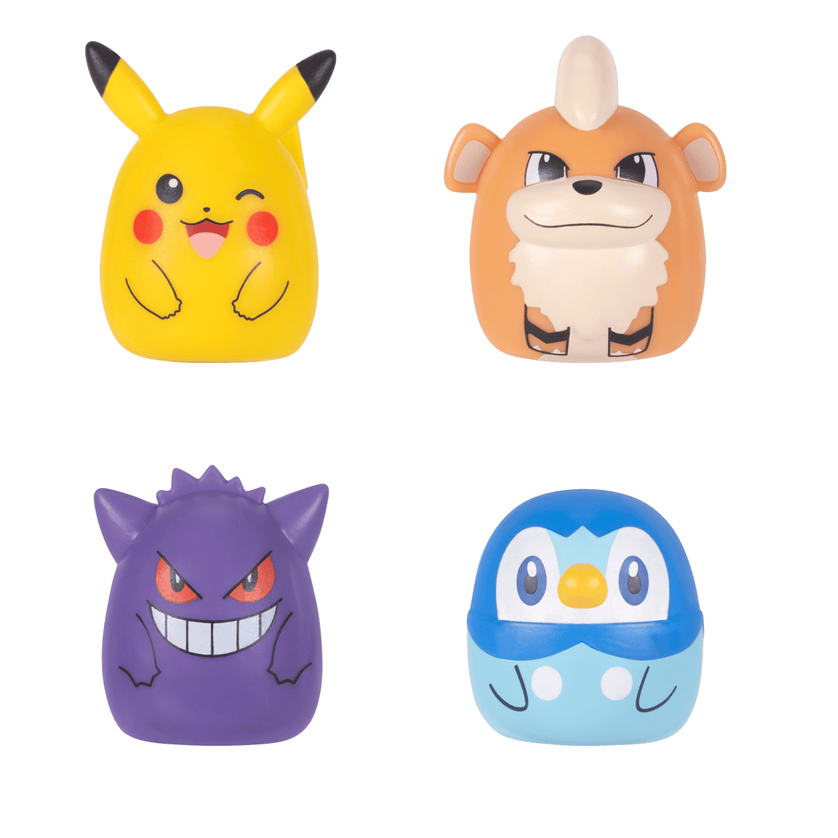 Squishmallows Pokémon Squish-a-longs Mini-Squish 4-Pack Style 2 Wave 2
