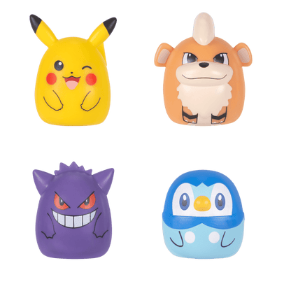 Squishmallows Pokémon Squish-a-longs Mini-Squish 4-Pack Style 2 Wave 2