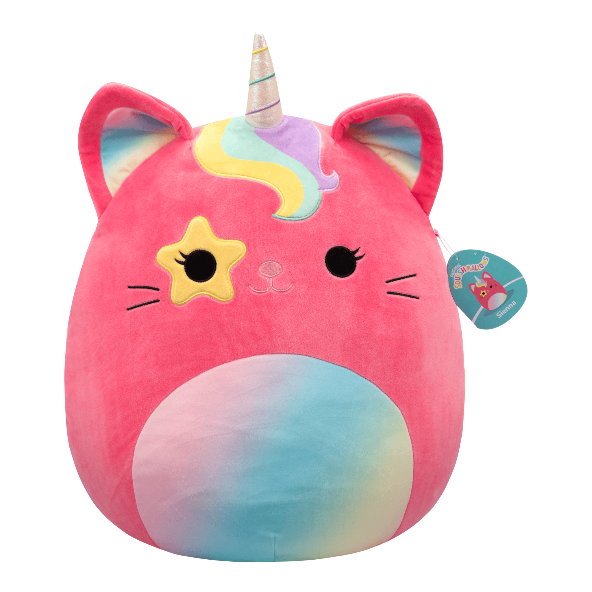 Squishmallows Sienna the Caticorn 20-Inch Jumbo Plush