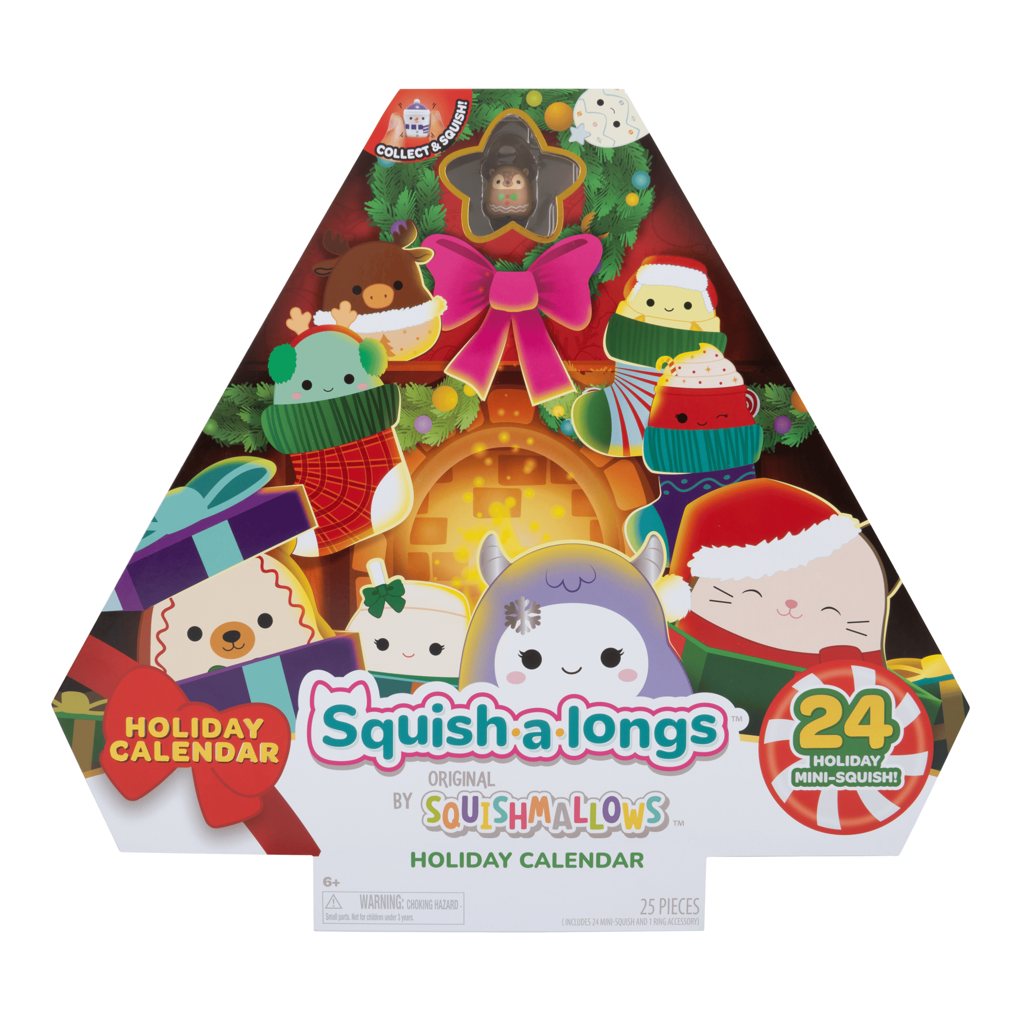 Squishmallows Squish-a-longs Original Holiday Advent Calendar