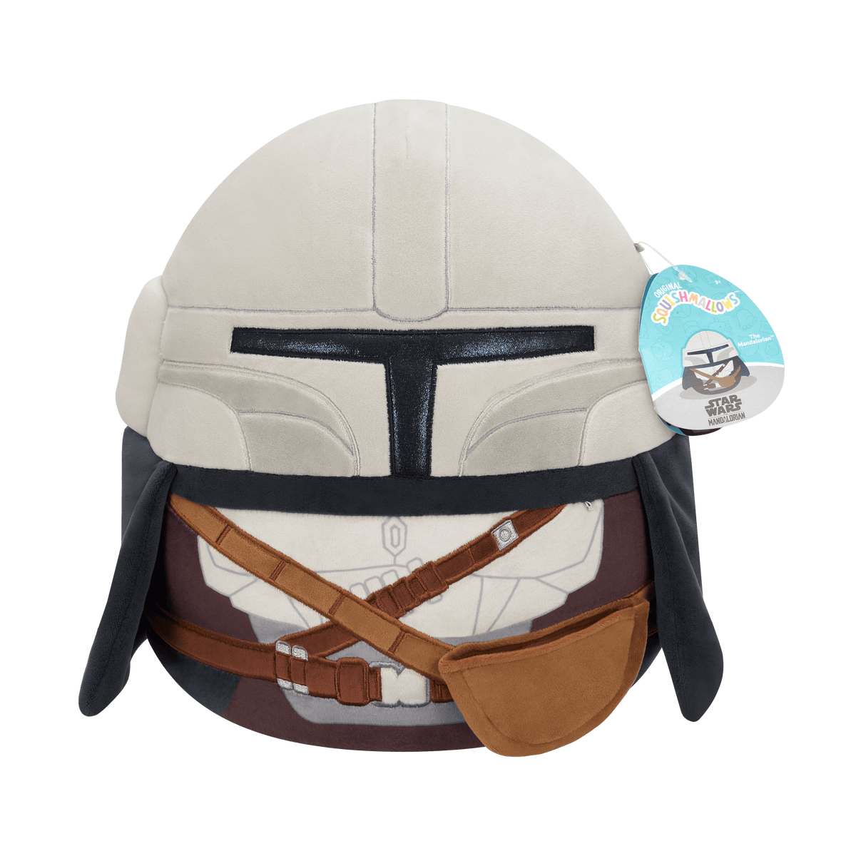 Squishmallows Star Wars The Mandalorian with Grogu Plush 2-Pack 191726073628